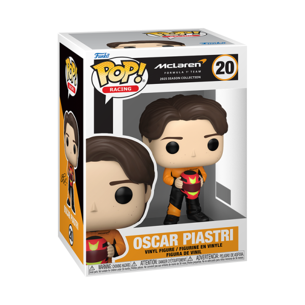 FUNKO POP! Vinyl Figur Racing Formular 1 Formel 1 McLaren Oscar Piastri 20