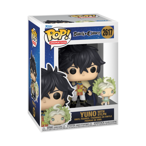 FUNKO POP! Vinyl Figur Animation Black Clover Yuno with Sylph 2617