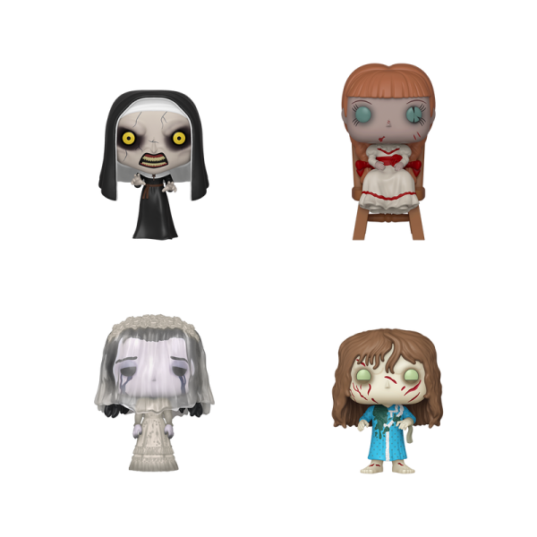 FUNKO POP! Vinyl Figur Movie Warner Brothers The Nun Annabelle La LLorona Regan 4er Pack