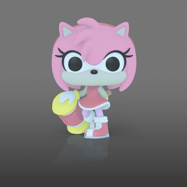 FUNKO POP! Vinyl Figur Games Sonic Tails Amy Shadow GITD 4er Pack