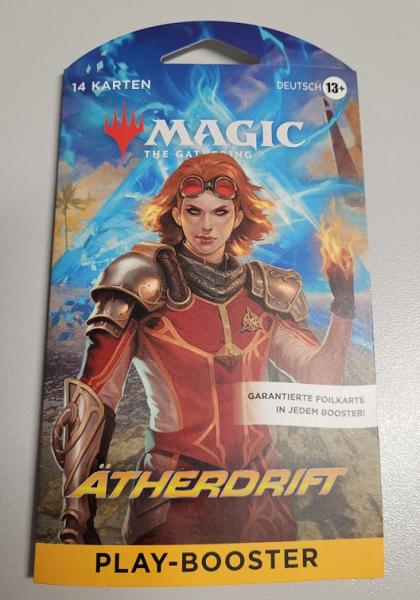 Magic the Gathering  Ätherdrift Sleeved Play-Booster DE