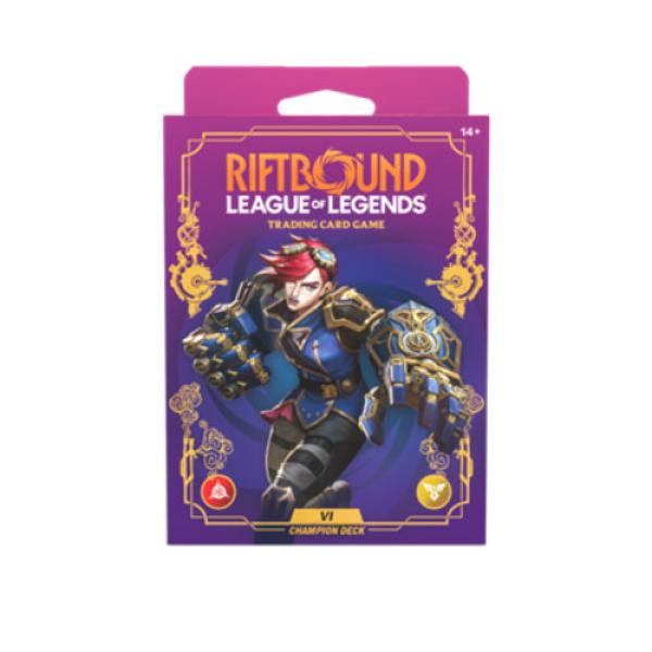 Riftbound League of Leagends Unleashed Vi Deck EN