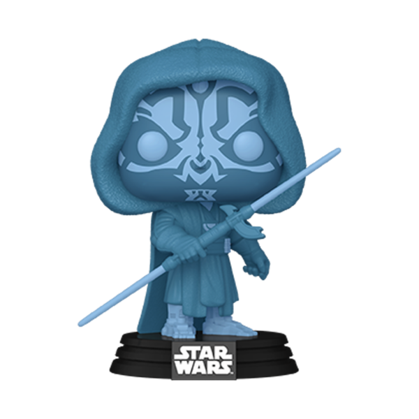 Funko Pop! Deluxe Star Wars – Duel Of The Fates – Darth Maul, Exclusivité Amazon, 9,5 Cm, Vinyle, Collection
