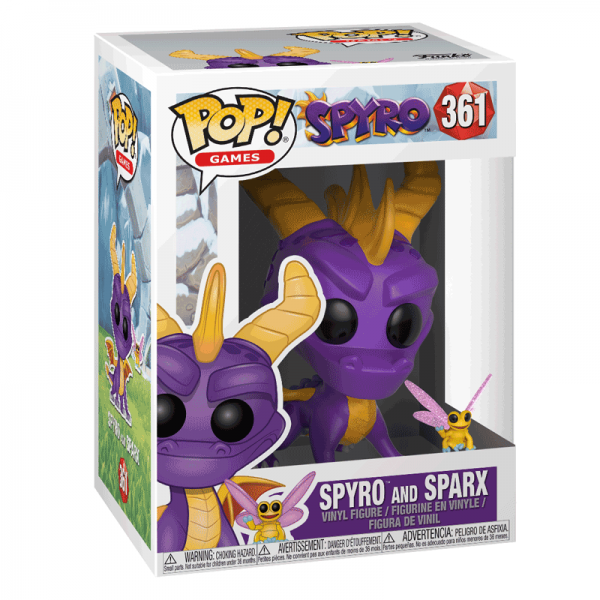 FUNKO POP! - Games - Spyro Spyro and Sparx #361