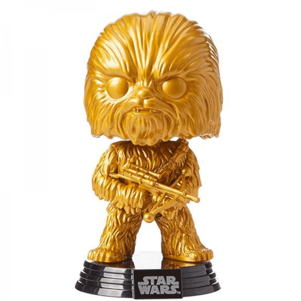 FUNKO POP! - Star Wars - Gold Metallic Chewbacca #63 Special Edition
