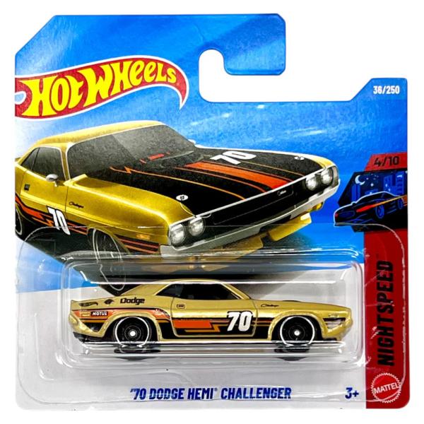 Hot Wheels 70 Dodge Hemi Challenger 4/10