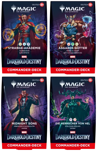 Magic: The Gathering | Marvel Darkhold Destiny | Commander Deck 1 Stück  (DE)