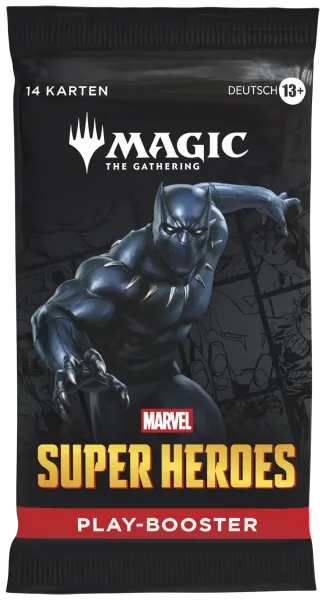Magic the Gathering - Marvel Super Heroes Play Booster Display (1 Boosters) - DE