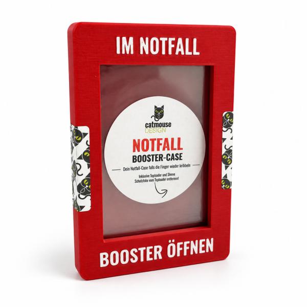 TCG Booster Notfallbox – Wandhalter für Sammelkarten Booster