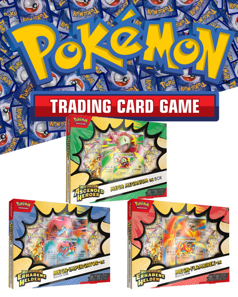 Pokémon Cards ME2.5 Erhabene Helden Mega ex Kollektion  DE