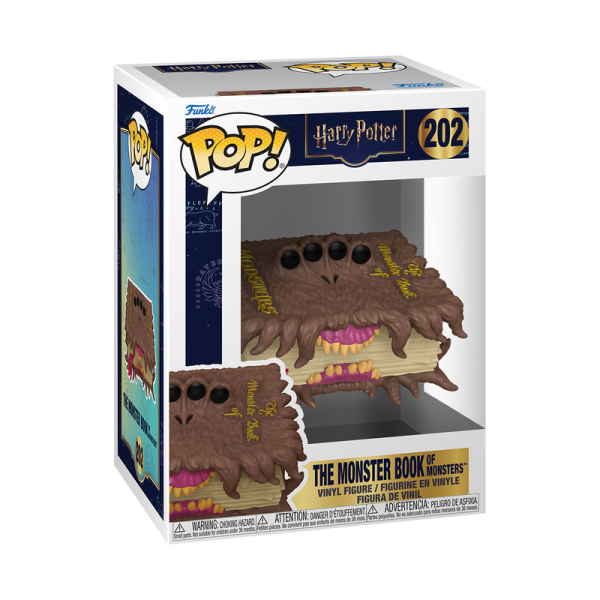 FUNKO POP! Vinyl Figur Harry Potter The Monster Book of Monsters 202