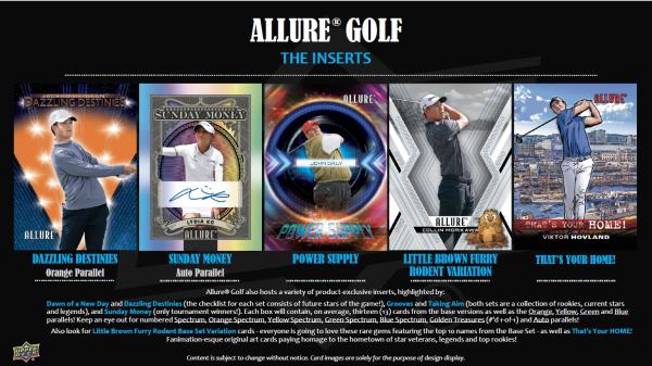 2026 Upper Deck Allure Golf (Hobby)