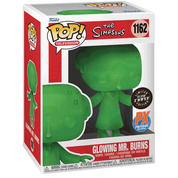 FUNKO POP! - Television - The Simpsons Glowing Mr Burns #1162 Special Edition