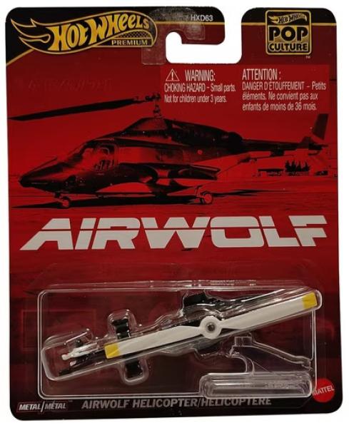 Hot Wheels Premium Airwolf Helicopter