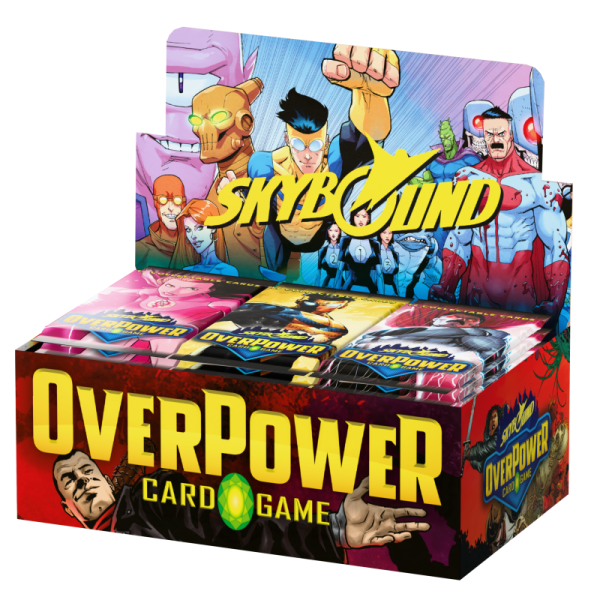 OverPower TCG - Skybound (Invincible/The Walking Dead) Booster Display (36 Boosters) - EN