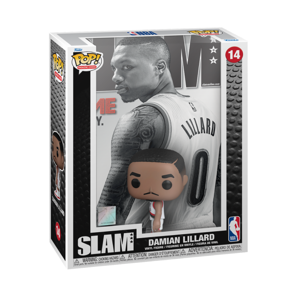 FUNKO POP! - Sports - NBA Cover Slam Damian Lillard #14