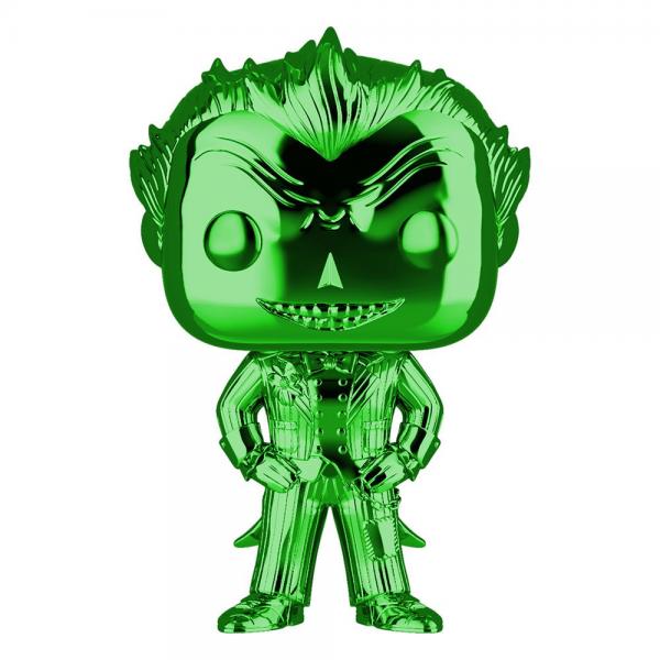 FUNKO POP! - DC - Batman Arkham Asylum The Joker Green Chrome  #53