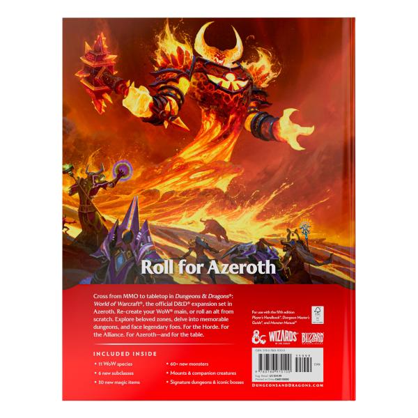 Dungeons & Dragons - World of Warcraft Hard Cover - EN