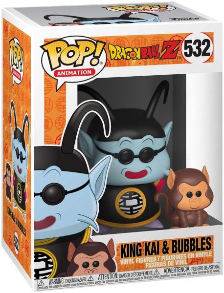 FUNKO POP! Vinyl Figur Dragon Ball Z King Kai und Bubbles 532