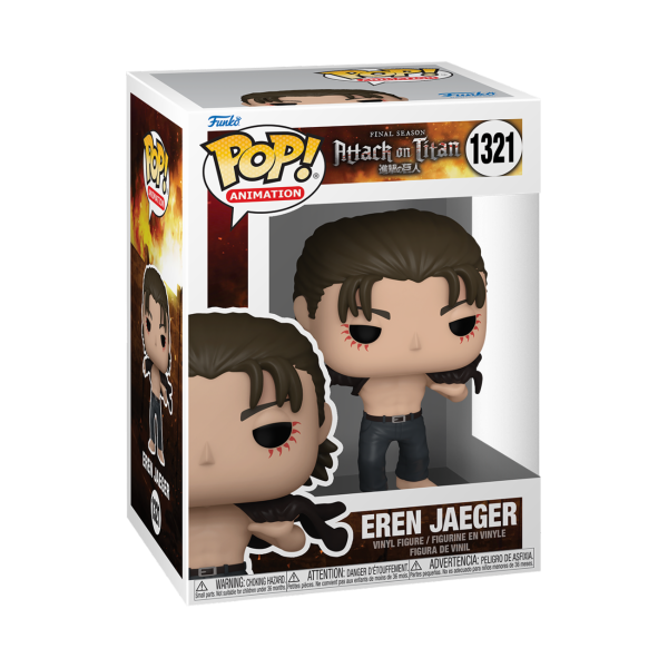 FUNKO POP! Animation Attack on Titan S5 Eren Jaeger #1321