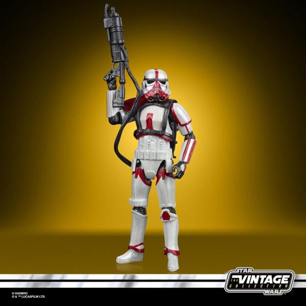 Star Wars The Mandalorian Vintage Collection Carbonized Actionfigur 2021 Incinerator Trooper 10 cm