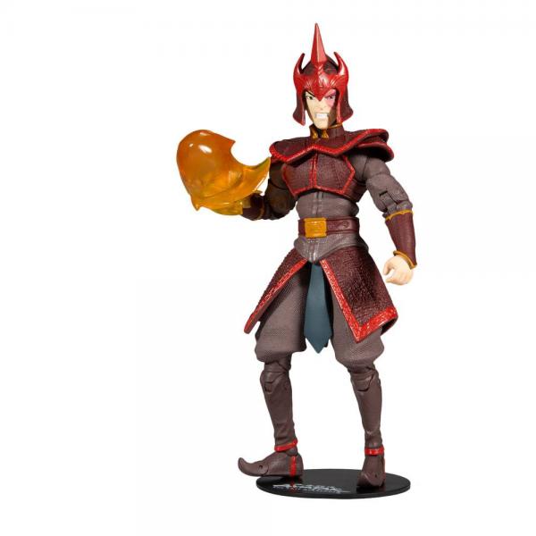 Avatar - Der Herr der Elemente Actionfigur Prince Zuko Helmeted (Gold Series) 18 cm