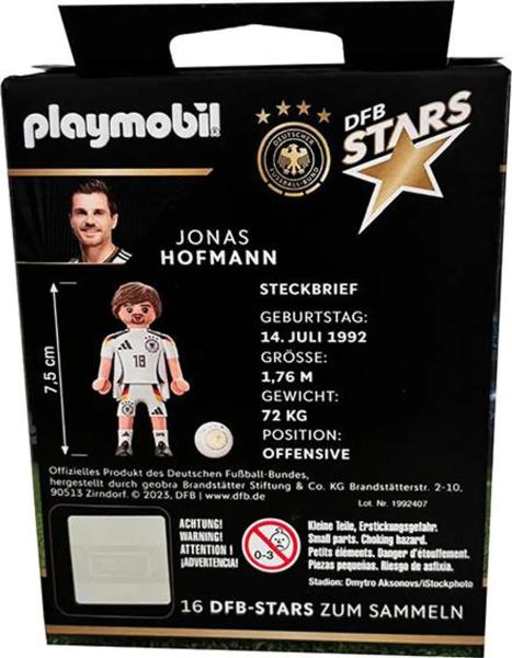 PLAYMOBILE - DFB Stars Sammelfigur - Jonas Hoffmann