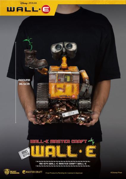 WALL-E - Der Letzte räumt die Erde auf Master Craft Statue WALL-E 37 cm