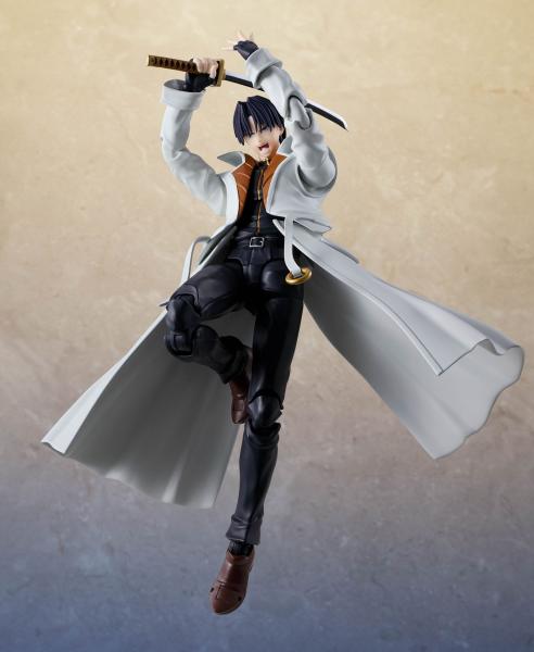 Rurouni Kenshin: Meiji Swordsman Romantic Story S.H. Figuarts Actionfigur Aoshi Shinomori 17 cm