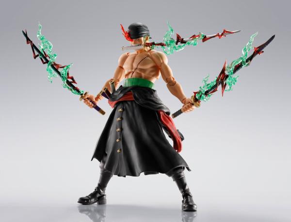 One Piece S.H.Figuarts Actionfigur Roronoa Zoro The King of Hell 15 cm