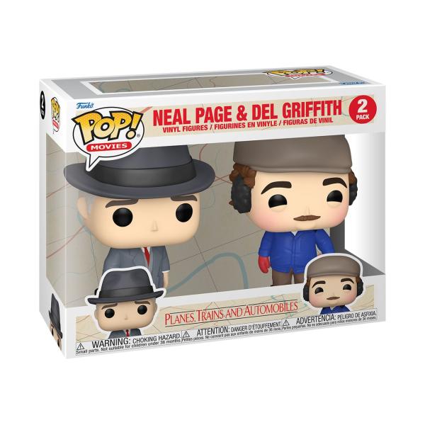 FUNKO POP! Vinyl Figur Movie Ein Ticket Für Zwei Neal Page Del Griffith 2er Pack