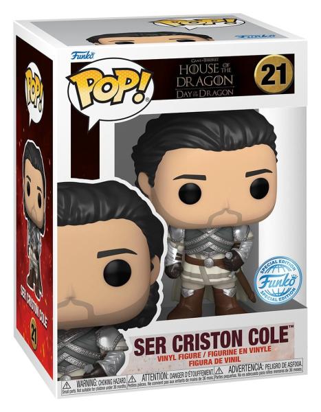 FUNKO POP! Vinyl Figur Television House of the Dragon Ser Christon Cole 21 Special