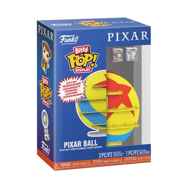 FUNKO Bitty POP - Display Disney Pixar Ball mit 2 Vinyl Figuren