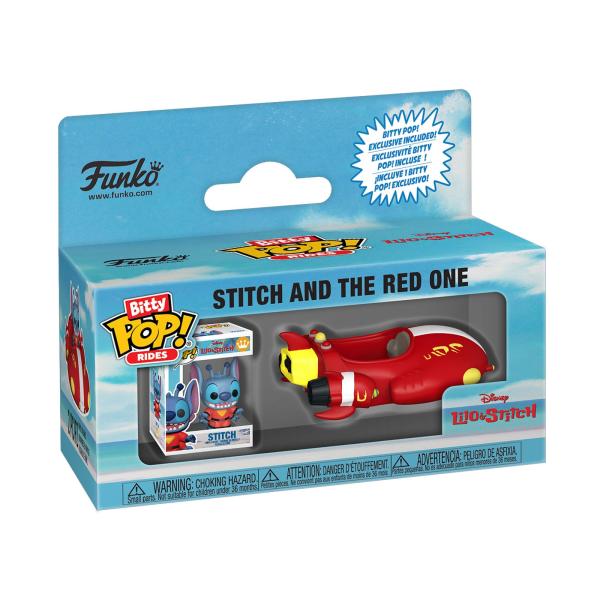 FUNKO Bitty POP - Rides Lilo und Stitch Stitch and the Red One