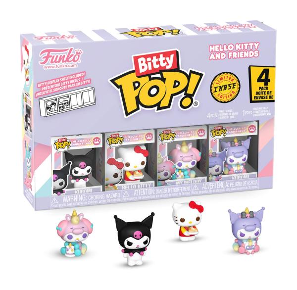 FUNKO Bitty POP - Hello Kitty and Friends Series 3 #4er Pack Chance of Chase
