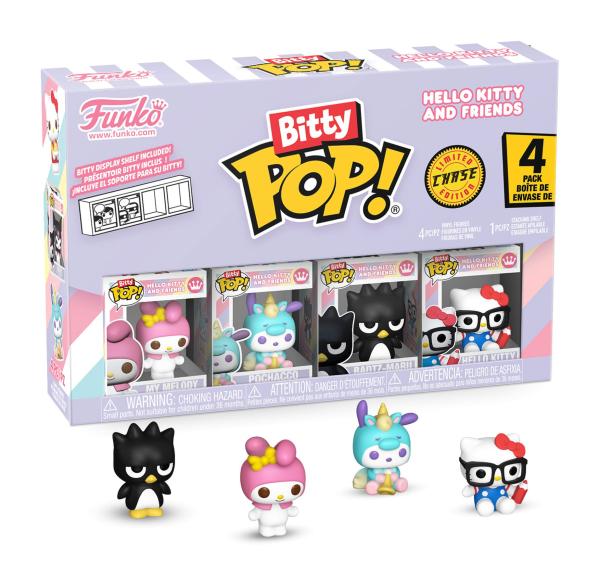 FUNKO Bitty POP - Hello Kitty and Friends Series 4 #4er Pack Chance of Chase
