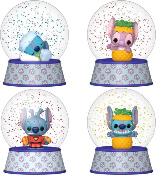 Lilo & Stitch Mystery Minis Minifiguren Glitter Globes 5 cm 1 Stück Blindpick