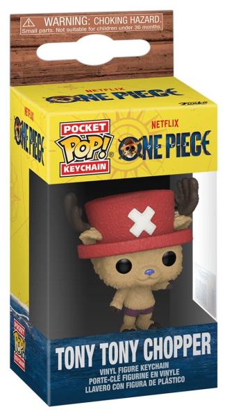 FUNKO POP! Vinyl Schlüsselanhänger One Piece Live Action Tony Tony Chopper 4cm