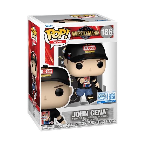 FUNKO POP! WWE Vinyl Figur John Cena 186 Con Figur