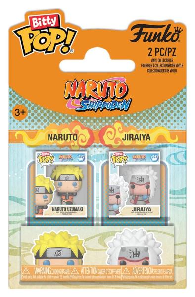 FUNKO Bitty POP - Naruto Shippuden Naruto und Jiraiya Blister