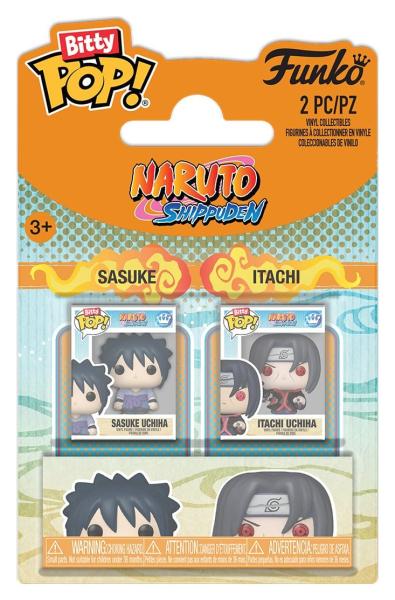 FUNKO Bitty POP - Naruto Shippuden Sasuke und Itachi Blister