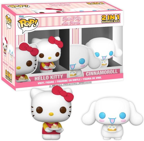 Hello Kitty Exclusive Box Cinnamoroll 92 & Hello Kitty 89 with Cake 2er Pack
