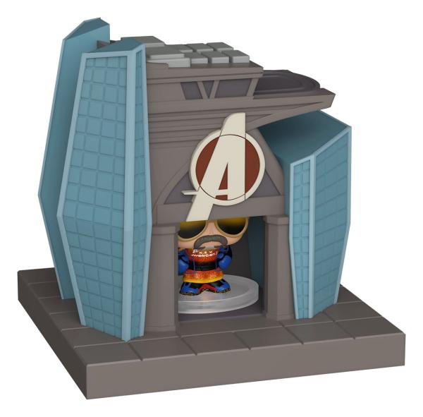 Avengers Doomsday Bitty POP! Towns Vinyl Figur Red Guardian and Avengers Tower
