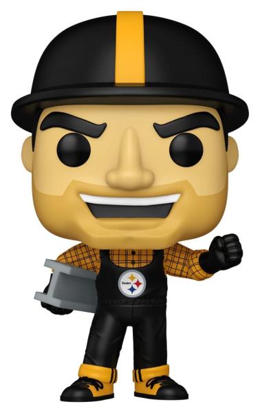 FUNKO POP! Vinyl Figur Sports Football NFL Mascots Pittsburgh Steelers Steely McBeam 346