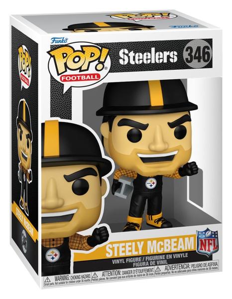 FUNKO POP! Vinyl Figur Sports Football NFL Mascots Pittsburgh Steelers Steely McBeam 346
