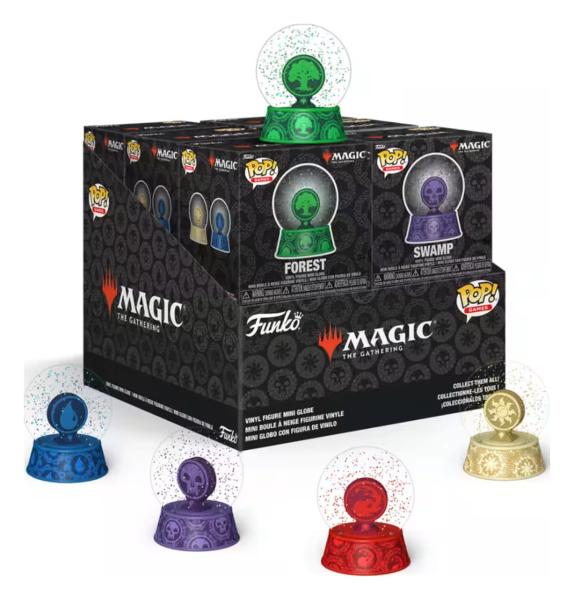 Magic the Gathering Mystery Minis Schneekugeln Glitter Globes 5 cm Blind Box 1 Stück