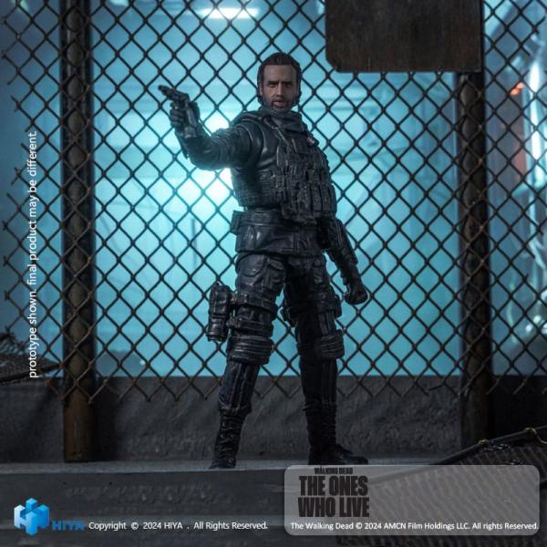 The Walking Dead: The Ones Who Lived Exquisite Mini Actionfigur 1/18 Rick Grimes 11 cm