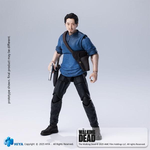 The Walking Dead Exquisite Mini Series Actionfigur 1/18 Glenn 11 cm