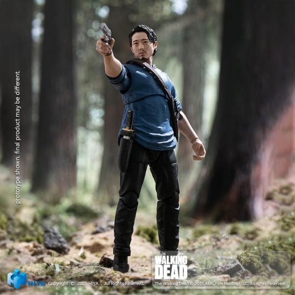 The Walking Dead Exquisite Mini Series Actionfigur 1/18 Glenn 11 cm