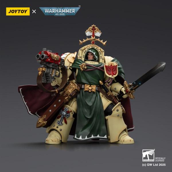 Warhammer 40,000: Dark Angels Actionfigur Belial Grand Master of The Deathwing With the Sword of Silence and Storm Bolter 14 cm